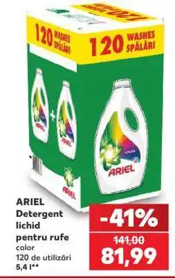 Kaufland ARIEL Detergent lichid pentru rufe Ofertă