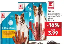 Kaufland Sticks Pentru Câine Ofertă