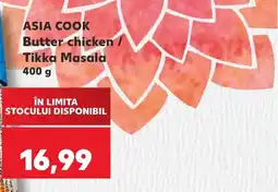 Kaufland Asia Cook butter chicken / tikka masala Ofertă