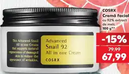Kaufland Cosrx advanced snail 92 all in one cream Ofertă