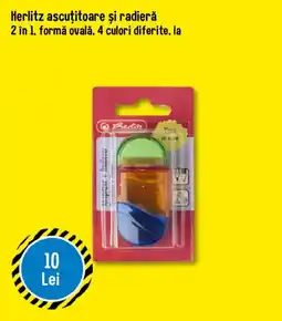 TEDI Herlitz ascuțitoare și radieră Ofertă