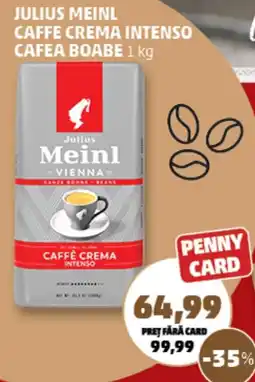 Penny Julius Meinl Caffe Crema Intenso Ofertă