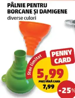 Penny Penny Card pâlnie pentru borcane și damigene Ofertă