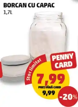 Penny Penny Card borcan cu capac Ofertă
