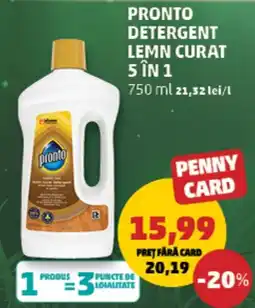 Penny Pronto detergent lemn curat 5 in 1 Ofertă