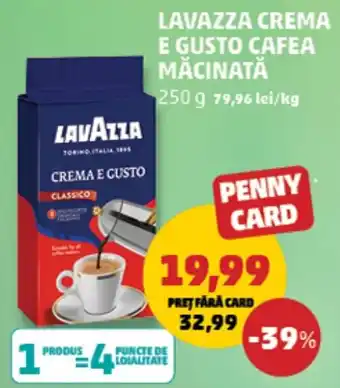 Lavazza crema e gusto cafea măcinată
