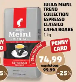Penny Julius Meinl espresso classico Ofertă
