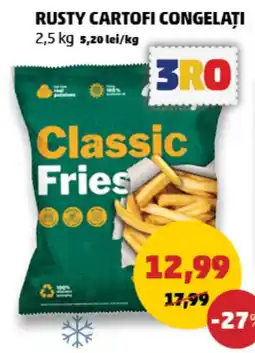 Penny Rusty classic fries Ofertă