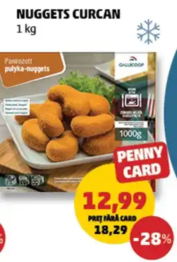 Penny Gallcoop nuggets curcan Ofertă