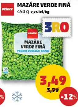 Penny Penny mazăre verde fină Ofertă