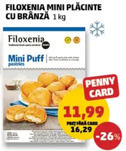 Penny Filoxenia mini plăcinte cu brânză Ofertă