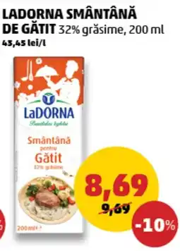 Penny Ladorna smântână pentru gătit Ofertă