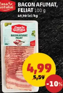 Penny Casa Gustului bacon afumat feliat Ofertă