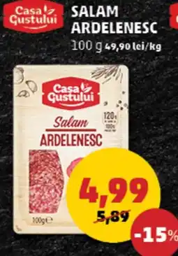 Penny Casa Gustului Salam Ardeleanesc Ofertă