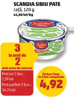 Penny Scandia Sibiu pate rață Ofertă