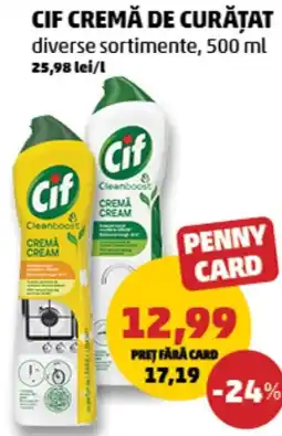 Penny Cif cremă de curățat Ofertă