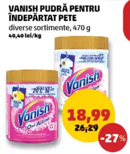 Penny Vanish pudră pentru îndepărtat pete Ofertă