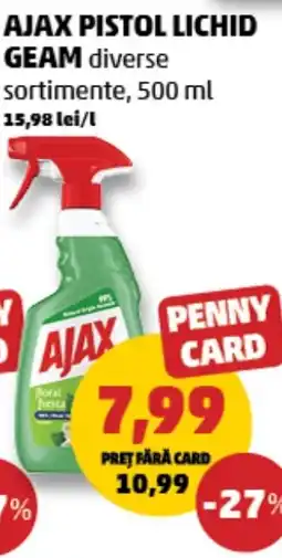 Penny Ajax pistol lichid geam Ofertă