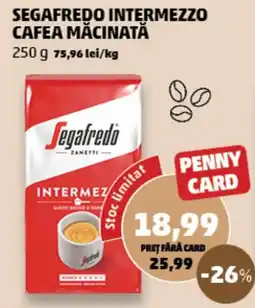 Penny Segafredo Intermezzo cafea măcinată Ofertă