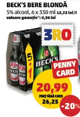 Penny Beck's bere blondă Ofertă