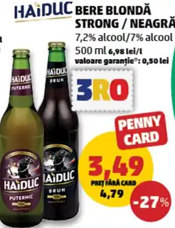 Penny Haiduc bere blondă strong / neagră Ofertă