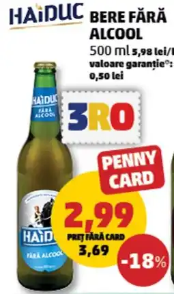 Penny Haiduc bere fără alcool Ofertă