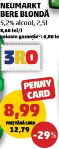 Penny Neumarkt bere blondă Ofertă