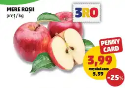 Penny 3RO mere roșii Ofertă