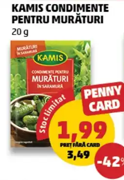 Penny Kamis condimente pentru murături Ofertă