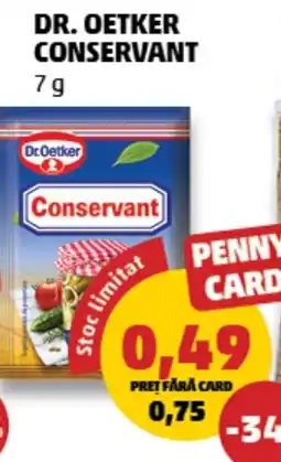 Penny Dr. Oetker conservant Ofertă