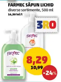 Penny Farmec săpun lichid Ofertă