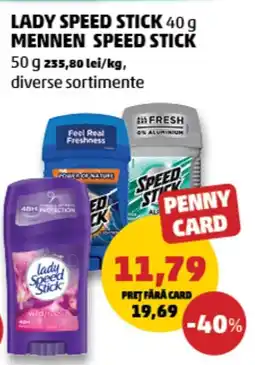 Penny Lady Speed Stick Ofertă