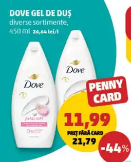 Penny Dove gel de duș Ofertă