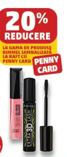 Penny Rimmel oh my gloss! rimmel extra 3d lash Ofertă