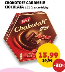 Penny Raisa Chokotoff Caramele Ciocolata Ofertă