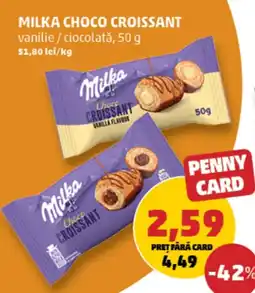 Penny Milka choco croissant Ofertă