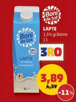 Penny Boni de tot lapte Ofertă