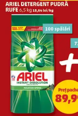 Penny Ariel detergent pudră rufe Ofertă
