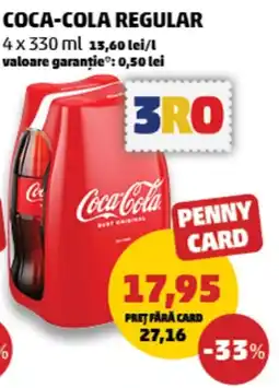 Penny Coca-Cola Regular Ofertă