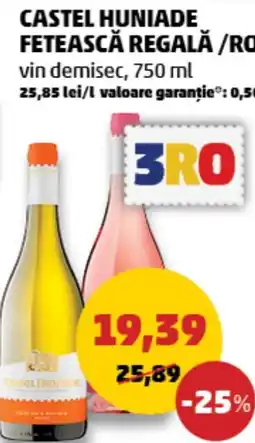 Penny Castel Huniade Fetească Regală / RO Ofertă