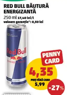Penny Red Bull băutură energizantă Ofertă