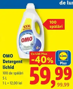 Lidl Omo detergent lichid Ofertă