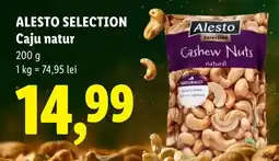 Lidl Alesto Selection Caju natur Ofertă