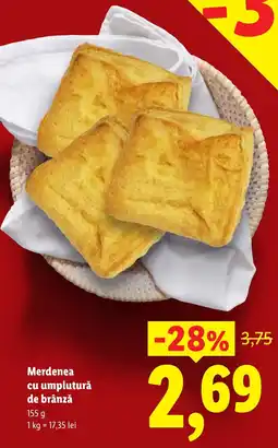 Lidl Merdenea cu umplutură de brânză Ofertă