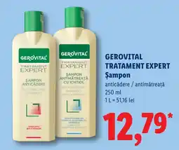 Lidl Gervital tratament expert şampon anticădere / antimătreaţă Ofertă