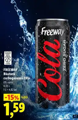 Lidl Freeway Băutură carbogazoasă Cola Ofertă