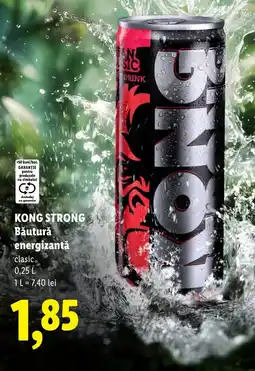Lidl Kong strong băutură energizantă clasic Ofertă