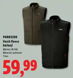 Lidl Parkside vestă fleece bărbați Ofertă