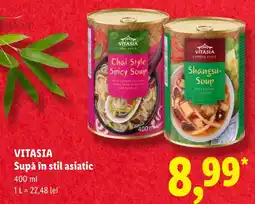 Lidl Vitasia supă în stil asiatic Ofertă