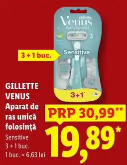 Lidl Gillette Venus Aparat de ras unică folosință Sensitive Ofertă